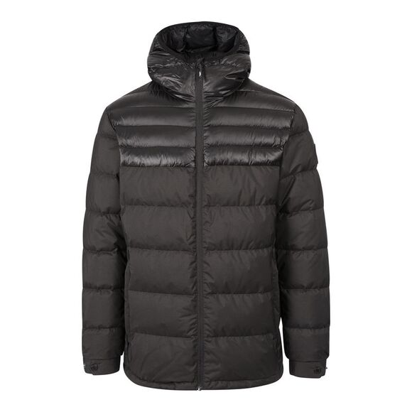 Trespass Mens Tacker Packaway Down Jacket / Black